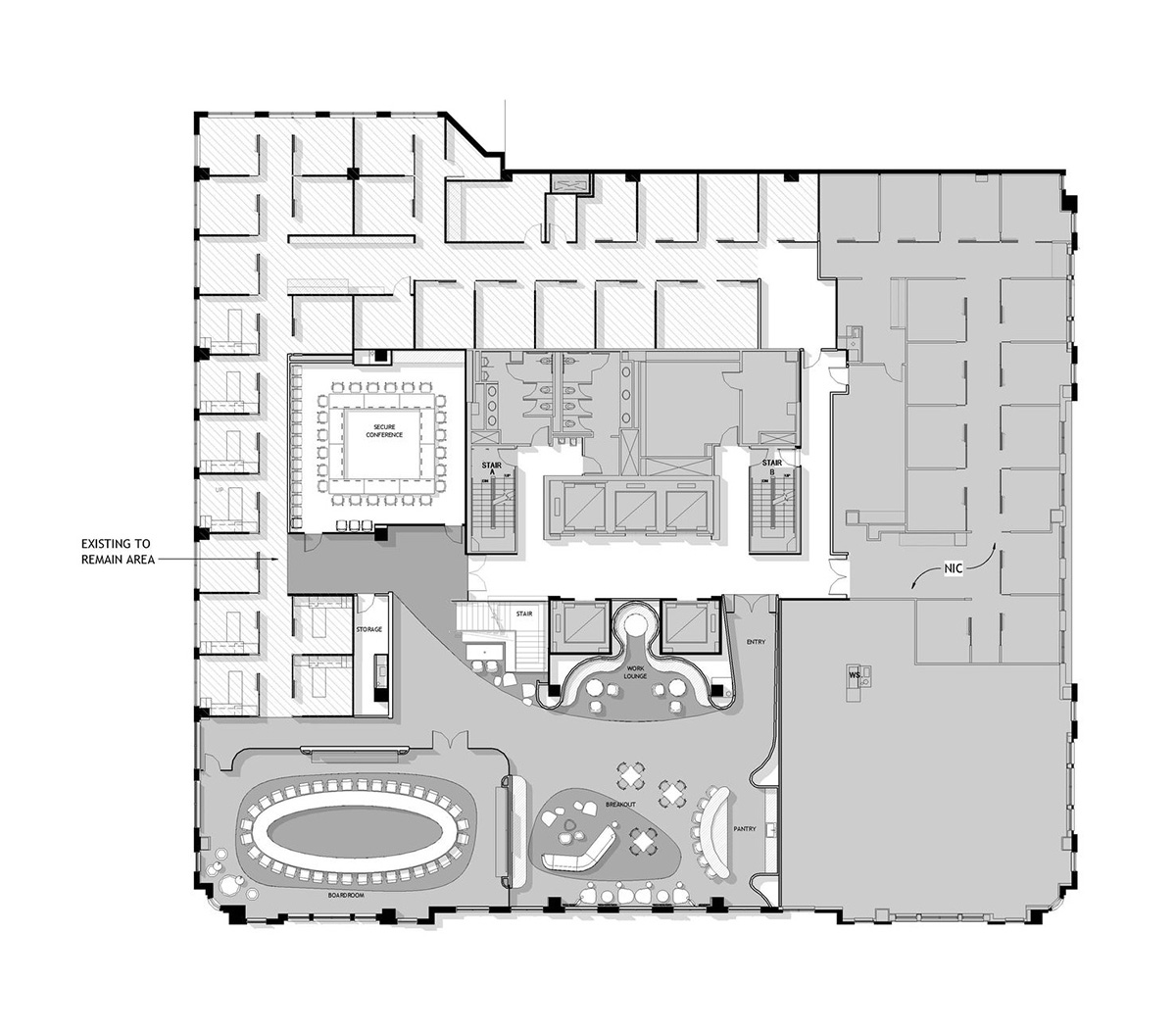 ���������ҵ������NEI��ʢ�ٰ칫�ҵĿռ����