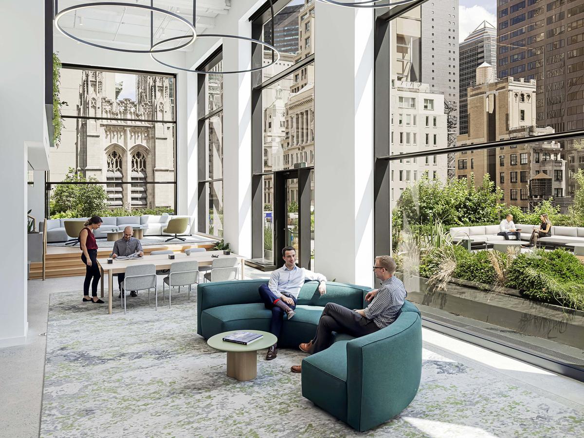 Macquarie����ŦԼ�ܲ���һ��¥�����ܽ��ڰ칫����