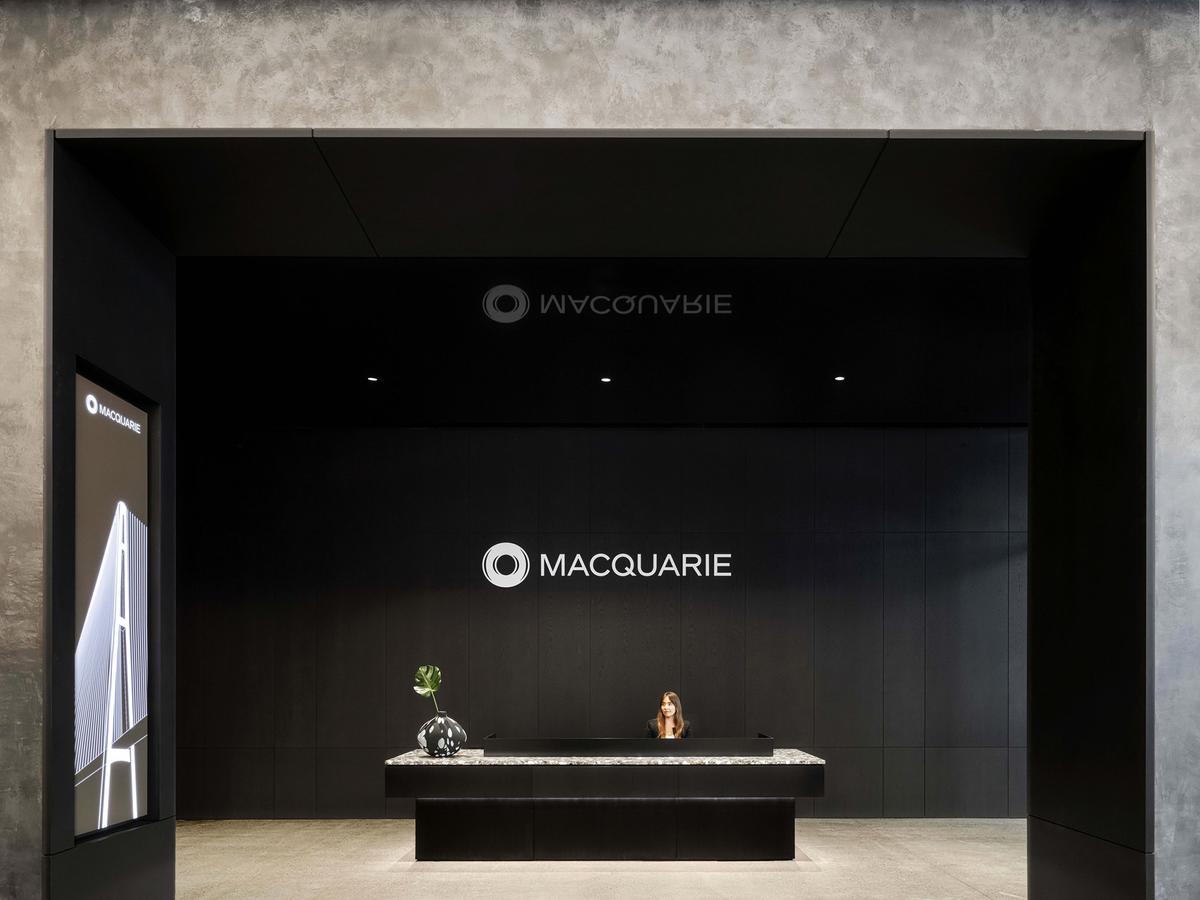 Macquarie����ŦԼ�ܲ���һ��¥�����ܽ��ڰ칫����