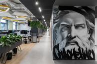 T-Technologyʥ�˵ñ��칫 ����ǽ��ͼ��